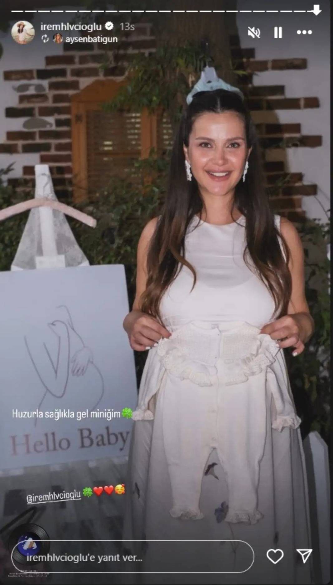 İrem Helvacıoğlu’nun Baby Shower Partisi Çok Konuşulacak! 11